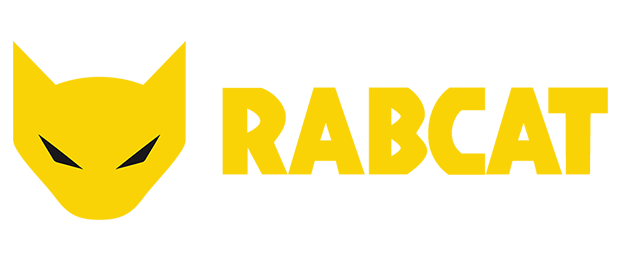 logo Rabcat gaming 888 casino.