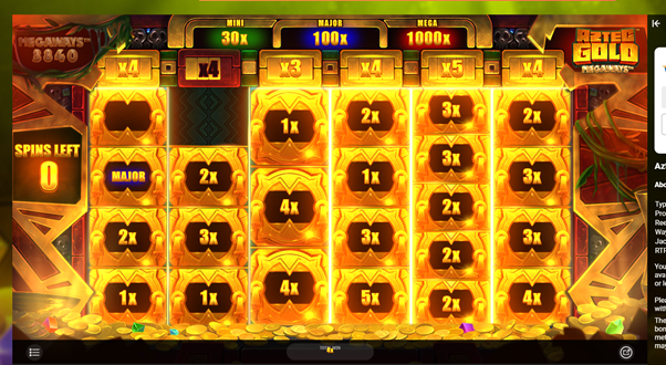 Slot Machine Aztec Gold.