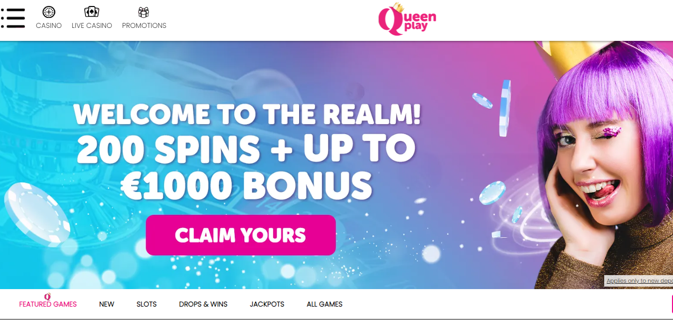 www.queenplay.com Ladies Rule at Queenplay Online Casino.