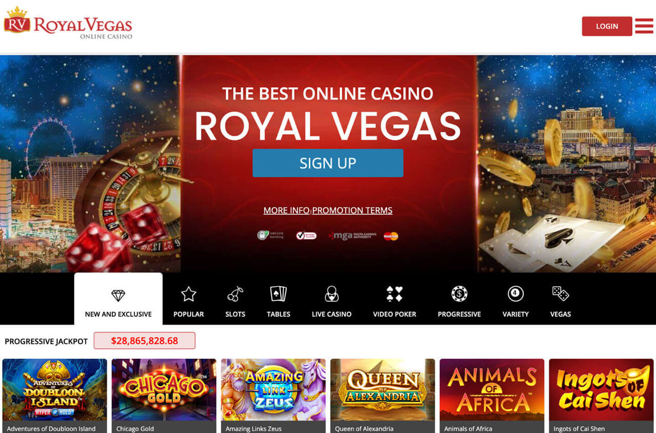 www.royalvegasCasino Progressive Jackpot Games Royal Vegas Online Casino.