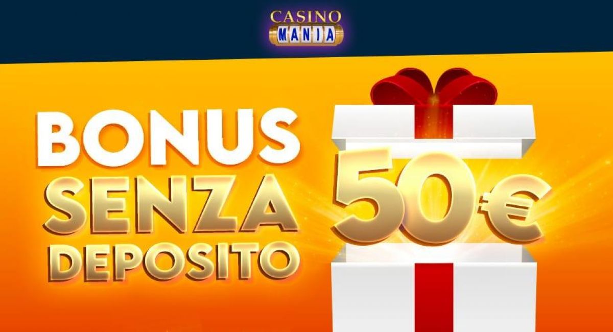 CasinoMania propone un bonus d’entrata da 50 euro