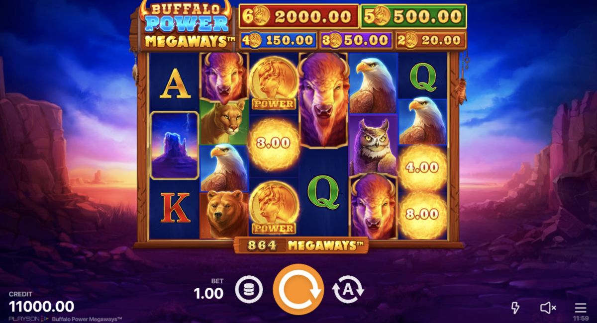 Slot Buffalo Power: Megaways
