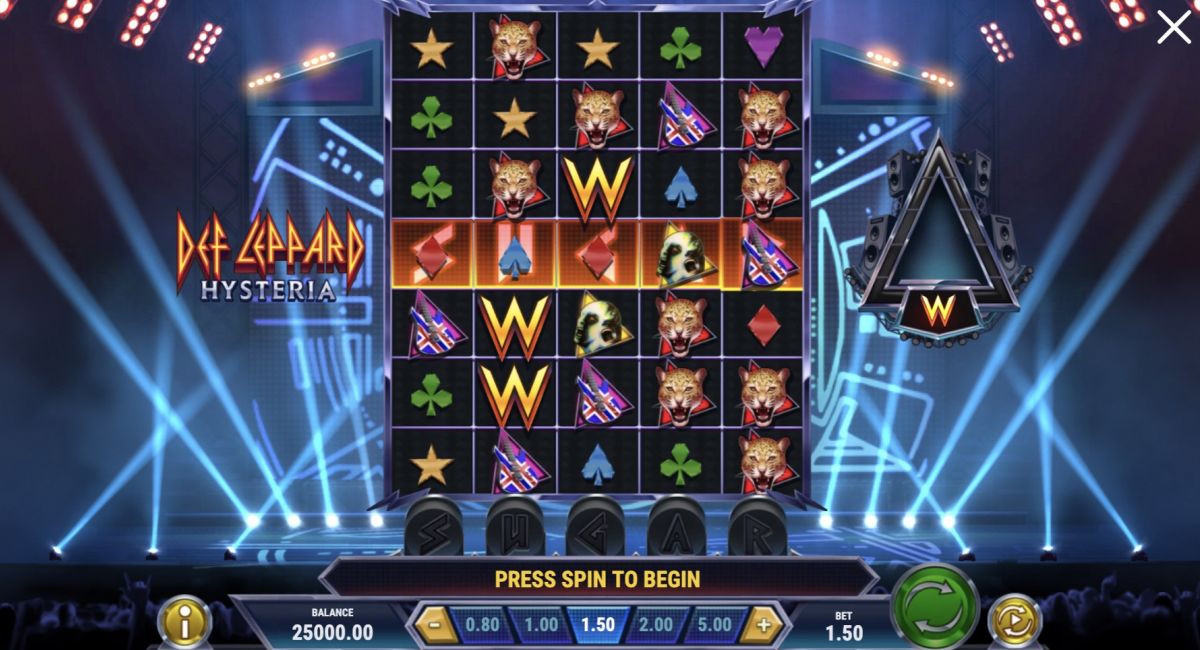 Slot Def Leppard Hysteria