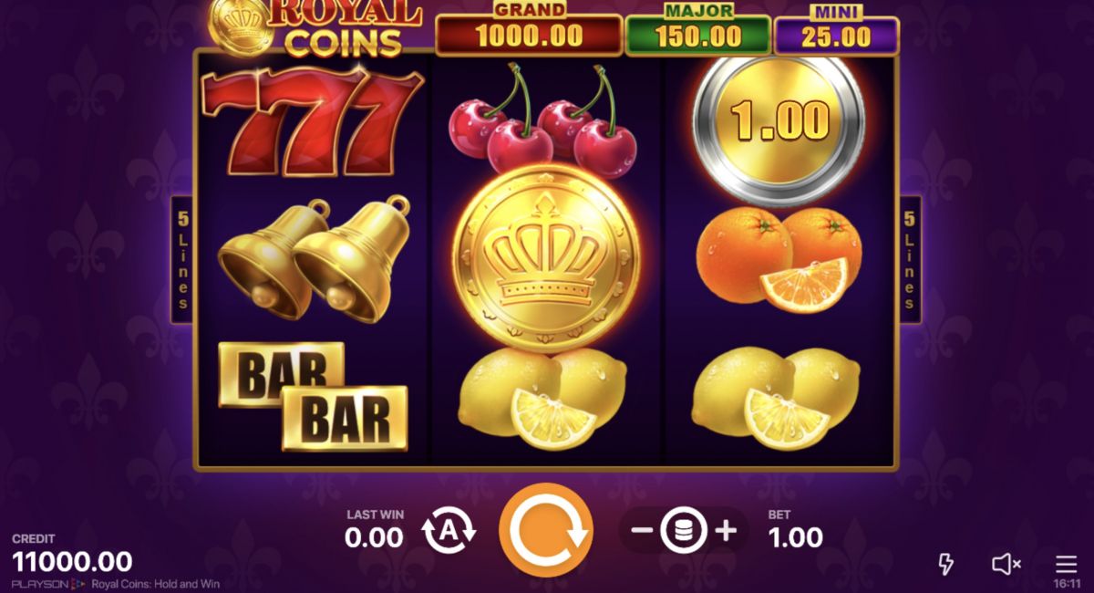 Slot Royal Coins: Hold and Win